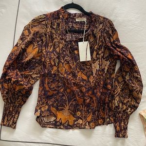 Ulla Johnson blouse size 0 NWT